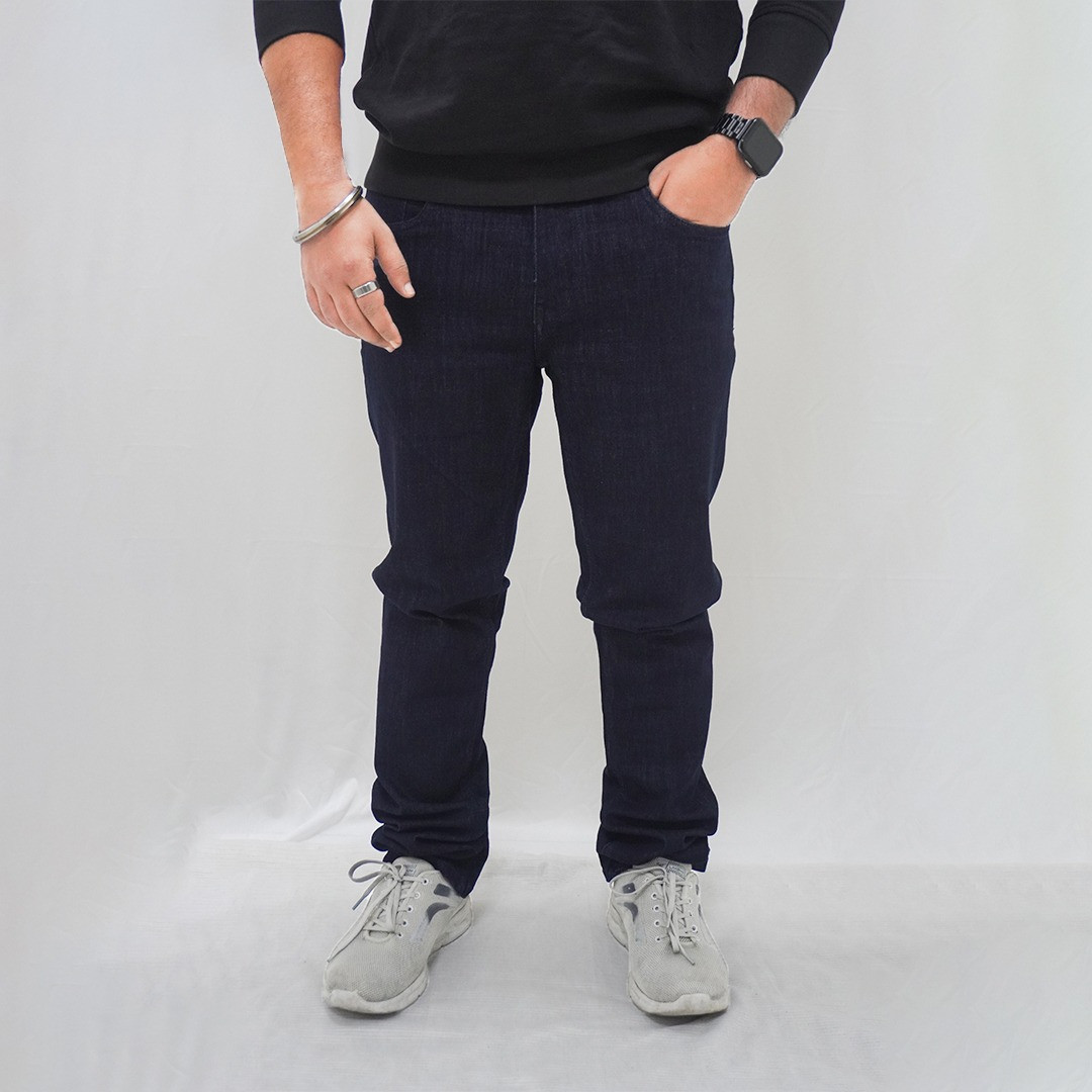 Men's Solid Fit Jeans