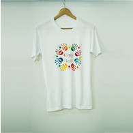 Holi Hand Print T-Shirt