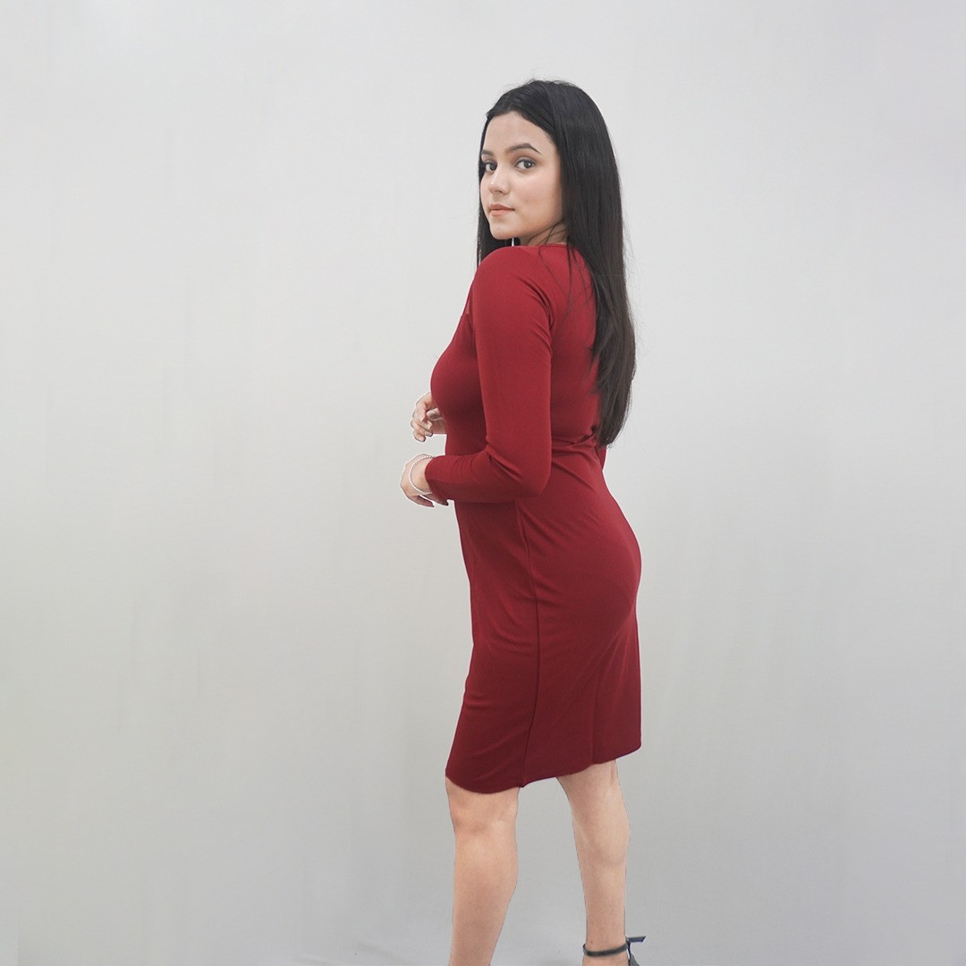 Western Wear Bodycon Dress