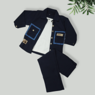 Kids Fashionable Two Piece Co-Ord Set