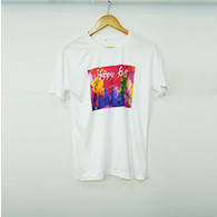 Happy Holi Print T-Shirt