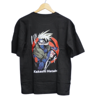 Men's Printed Black T-Shirt