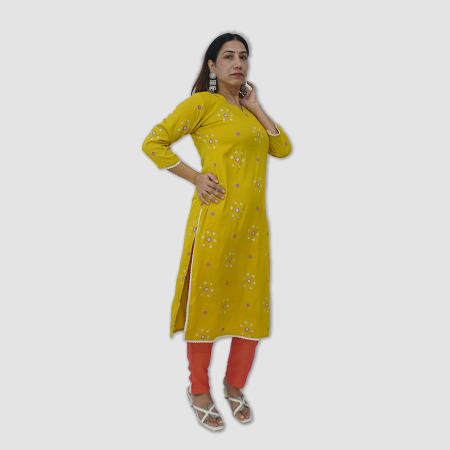 Graceful Ethnic Kurti Set For Women's