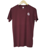 Men's Solid Maroon T-shirt